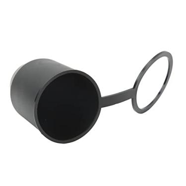 Imagem de Tampa de bola de barra de reboque tampa de proteção de reboque universal impede a graxa grime para caminhões carros barcos de barcos pretos de plástico 70mm 2,8in