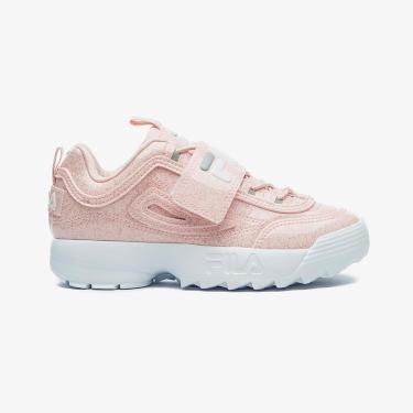 Imagem de Tenis Fila Disruptor Vlc Infantil,Rosa/Branco,35