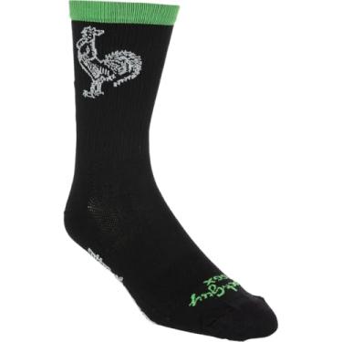 Imagem de Meias de Ciclismo/Corrida Sriracha Performance SockGuy SGX 15 cm, Preto, Small-Medium