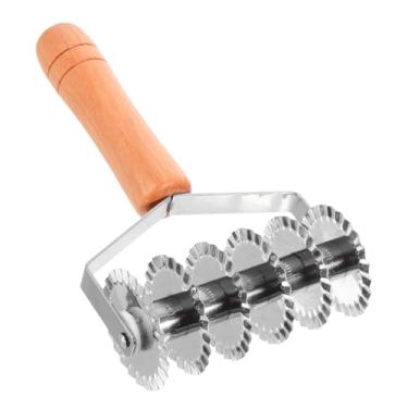 Imagem de UPKOCH Cortador de massa de aço inoxidável, ferramenta de pastelaria, ferramenta de pastelaria, faça você mesmo, cortador de massa de torta, cortador de treliça, panetonne, cortador de metal, cortador