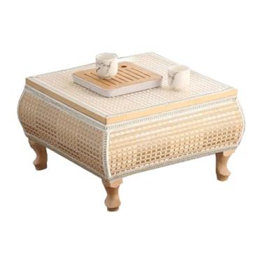 Imagem de Mesa de Centro Janela pequena mesa de bambu pequena mesa de centro quarto sentado no chão mesa baixa janela mesa de chá tatami japonês Mesa de Chá