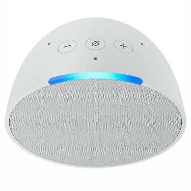Imagem de Caixa De Som Amazon Echo Pop Alexa / Bluetooth - Branco