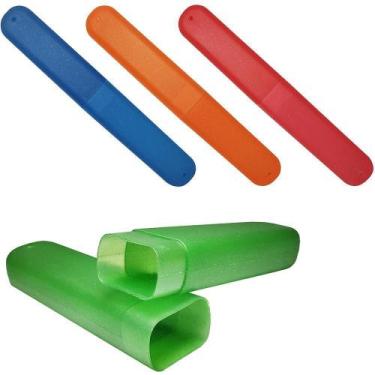 Imagem de 1 Porta Escova De Dente De Plastico Individual 3Cm X 20Cm - Cosy