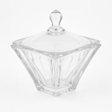 Imagem de Bomboniere de Vidro com Tampa Barcelona 225ml Em Casa Tem - Em casa te