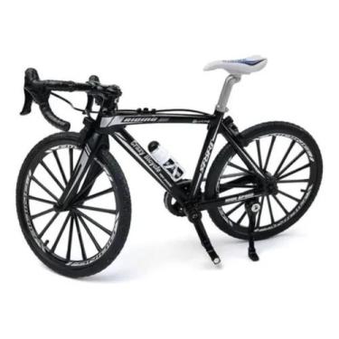 Imagem de Miniatura Bicicleta Bike Speed Preto/Cinza Metal 1:8 - Mixx Imports