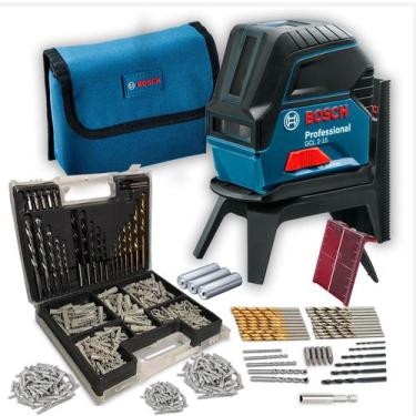 Imagem de Nível Laser Bosch Gcl 2-15 2 Profissional + Kit 300 Peças - Bosch + Th