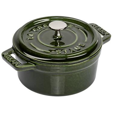 Imagem de Caçarola Redonda, Ferro Fundido, Verde Basil, 10 cm, STAUB