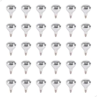 Imagem de 30 Lâmpada de Secagem 220v Infravermelho para Aquecimento Alta Temperatura Reptéis Aves e Estufa 250w