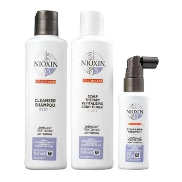 Imagem de Nioxin Sistema 5 Tratamento Capilar Kit 3 produtos