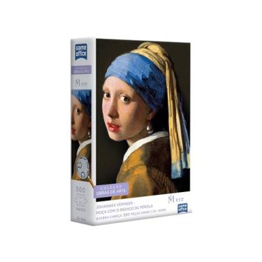 Imagem de Quebra-cabeça 500 Peças Coleção Obras de Arte - Game Office Johannes V
