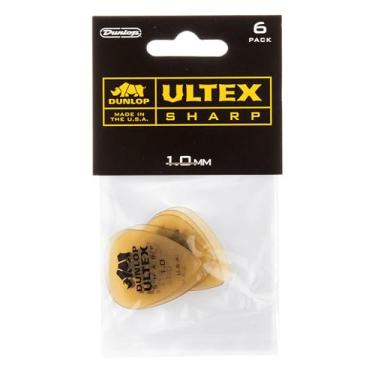 Imagem de Jim Dunlop Ultex Sharp Pick 1,0 mm - Pacote com 6
