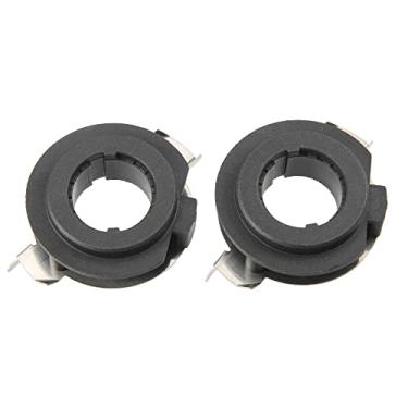 Imagem de A ABSOPRO H7 Suporte de lâmpada de farol LED adaptador suporte base clipe para BMW E60 ML450 ML500 GLA63 AMG GL350 E350 ML350 GTI (pacote com 2)
