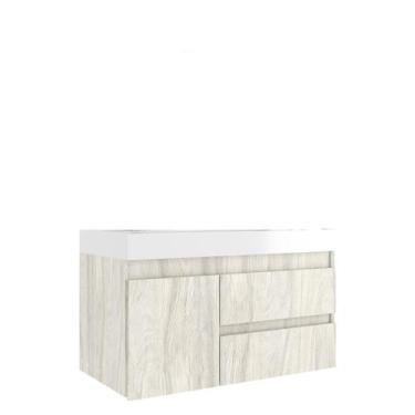 Imagem de Gabinete para Banheiro 79cm X 50cm Califórnia 80 - Belizze