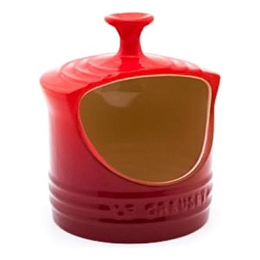 Imagem de Porta Sal, Vermelho, Cerâmica, Le Creuset