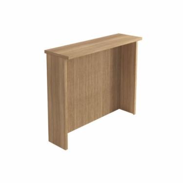 Imagem de Painel Ilha Ripado 120cm 100 Mdf Cozinha Modulada Nesher, Nature