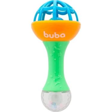 Imagem de Chocalho Baby Shake Buba  Com Atividades e Som Suave