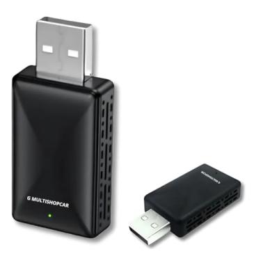 Imagem de Adaptador Para Car Play Android Auto Wireless Sem Fio Automático Mp5 Multimidia