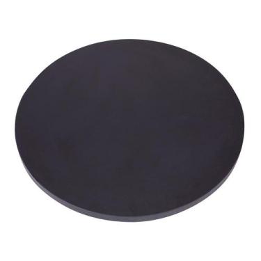 Imagem de Tampo Redondo 90 cm (Largura) P25 Pandin MDP 2,50 cm (altura) Cor Pret