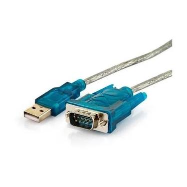 Imagem de Cabo Adaptador Usb Para Db9 Rs232 9 Pinos Macho Usb X Serial - Power