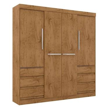 Imagem de Guarda Roupa Casal Atraente 1477 Freijó - Araplac