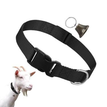 Imagem de Rrlihjgu Coleira Com Sino, Conjunto De Coleiras Ajustáveis Para Ovelhas, Sino Anti Perda Para Pastagem Suprimentos Para Gado Para Treinamento De Animais Em Rebanho Para Ovelhas Vacas E Cabras Em