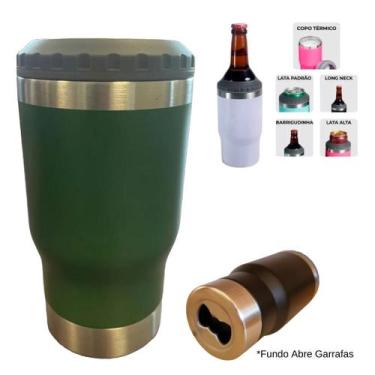 Imagem de Copo Térmico 5 em 1 Long Neck Bebidas Sempre Gelada ou Quente - DBrito