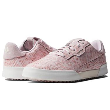 Imagem de adidas Tênis de golfe feminino Adicross Retro Spikeless, Quase rosa/branco central/quase rosa, 37