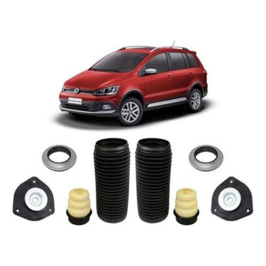 Imagem de 2 Kit Coxim Batente Dianteiro Spacefox 2015 2016 2017 2018