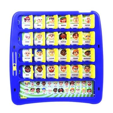 Imagem de Blue Who Is It Jogo de Tabuleiro Brinquedo Interativo Pai-Filho - Muye