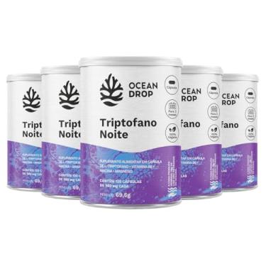 Imagem de Kit 5 Triptofano Noite Ocean Drop Vegano 120 Cápsulas