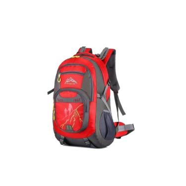 Imagem de Mochila Trekking Camping 50L impermeável azul marinho