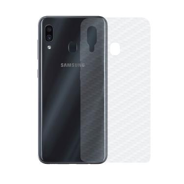 Imagem de Película Traseira de Fibra de Carbono Transparente para Samsung Galaxy A20 - Gorila Shield