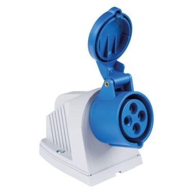 Imagem de Tomada de Sobrepor Industrial 3P+T 32 A 220-250 Vca 9 H Tramontina