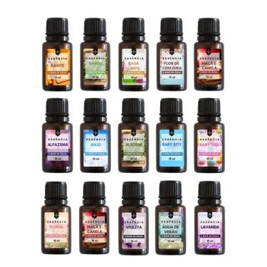 Imagem de Kit com 10 Essências Premium Aromania 15ml  Escolha Seus Aromas Favori