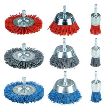 Imagem de Conjunto de escovas SALI Nylon Filament Abrasive Wire, pacote com 9
