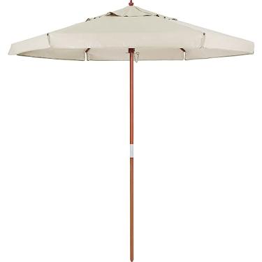 Imagem de Bel - Ombrellone Central Itapema em Madeira 2 metros Bege