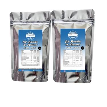 Imagem de Sal Marinho Mossoró Moído Iodado 2kg