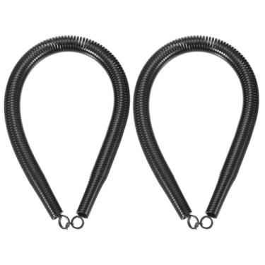 Imagem de HARFINGTON 2 peças de dobrador de tubo de mola de PVC 21 mm OD 520 mm de comprimento tipo B mola de dobra de tubo para dispositivos de dobra de tubos em energia hidráulica doméstica, preto