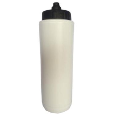 Imagem de Squeeze Automático Tipo Gatorade 1lt Rythmoon s/ logo Branco/Laranja-Unissex