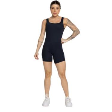 Imagem de Macaquinho Smart Vekyo Decote Em U Roupa Para Treino Academia Moda Fit
