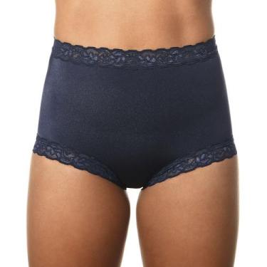 Imagem de Calcinha Clássica Demillus 057330 Safira Microfibra T. P/XG, G, 15, Ma