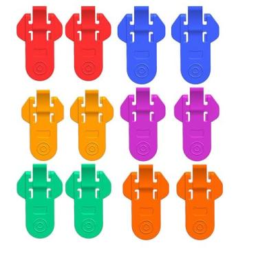 Imagem de 6/12 peças de tampa e abridor de latas de refrigerante barricada de plástico premium abridores de lata para pop, coca, cerveja, refrigerante, bebida de alumínio (12)