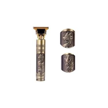 Imagem de Máquina De Cortar Cabelo Acabamento Barbear Dragão-Dourado - Shawn Sta