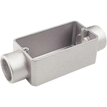 Imagem de Condulete fixo 1/2" tipo "C" - sem tampa / sem rosca / sem pintura - T