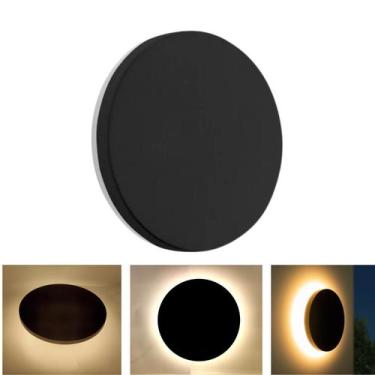 Imagem de Arandela Eclipse 12W 3000K A Prova De Agua Luz Indireta Led - Opus Led