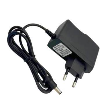 Imagem de Shakven Adaptador AC DC, Adaptador DC - Carregador de tomada portátil leve - Acessório de viagem 6V 1A, adaptador AC/DC, fonte de energia, cubo carregador de parede para luz LED