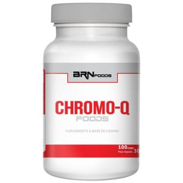 Imagem de Chromo-Q Foods 100 Cáps - BRN Foods - Br Nutrition Foods