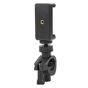 Imagem de KIMISS Clipe de Telefone Móvel Plano de DireçãO Ajustável Tipo O Suporte Fixo para Transmissão Ao Vivo de Vídeo Celular Metal Plástico 86g 5,8 .5cm