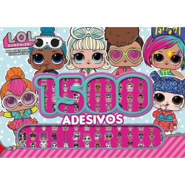Imagem de Livro - LOL Surprise - Prancheta para colorir com 1500 adesivos - On L