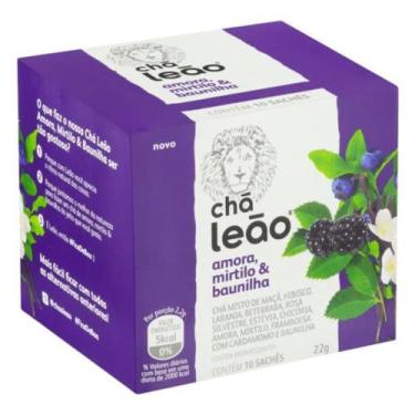 Imagem de Chá Amora, Mirtilo e Baunilha Leão 10x2,2g